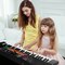 Costway 54 Keys Music Electronic Keyboard Kid Electric Piano Organ W/Mic &#x26; Adapter